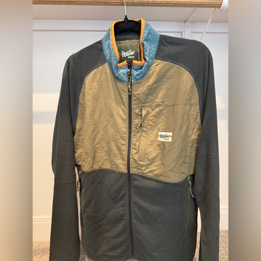 Howler Bros Talisman Grid Fleece Jacket